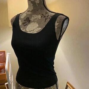 - Small fitted black Tank